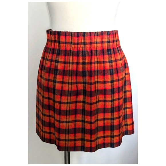 J Crew Plaid Mini Skirt - Picture 2 of 3